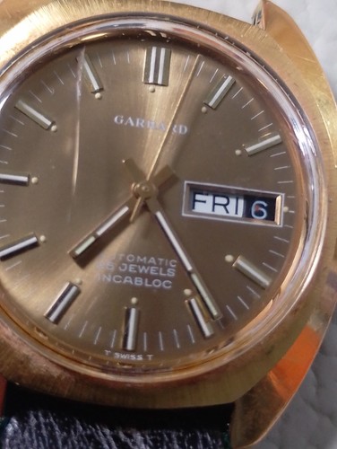 Vintage gerrard men watch - vintage, men's