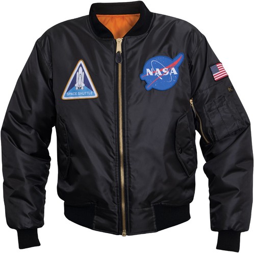 Black nasa meatball ma1 flight - ma1,