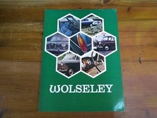 WOLSELEY RANGE SALES BROCHURE, 1969, 1300 MK2, 16/60, 18/85