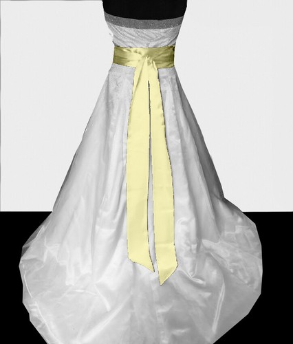 X180 satin fancy dress - 4"x180",