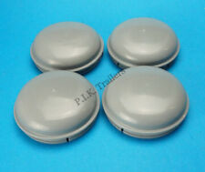 4 x GREY 76mm Wheel Hub Grease Cap for IFOR WILLIAMS Twin Axle Trailer Horse Box