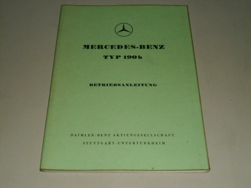 Operating instructions - operating,