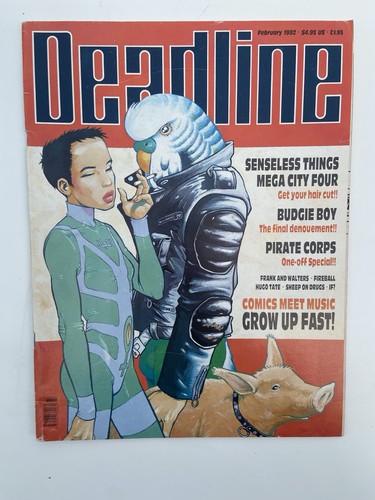 Deadline magazine comic - magazine,