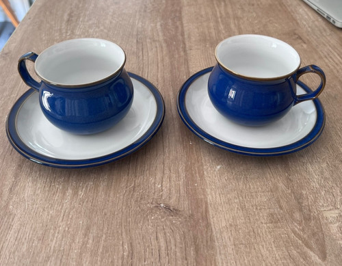 Denby imperial blue - blue, and