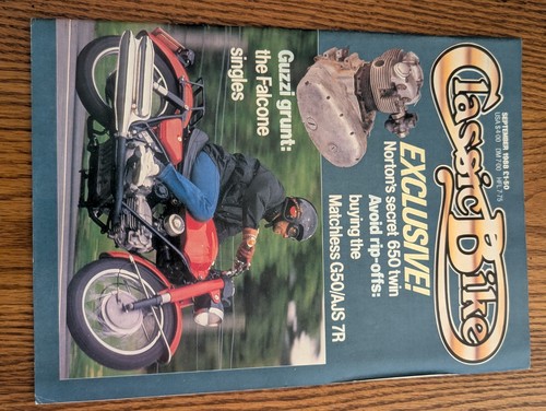 Classic bike sep 1988 - 1988, norton