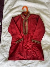 Boys Ages 2-4 Indian Sherwani Kids Kurta Pajama Jacket 