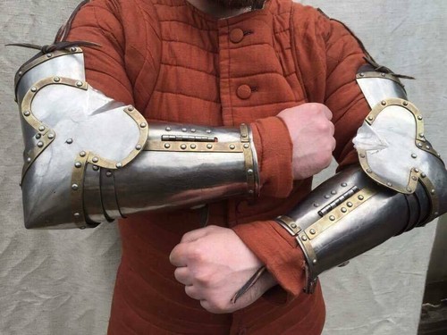 Medieval bracers arm armor - bracers,