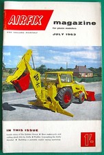 Vintage Airfix Magazine July 1963 Very Good Condition