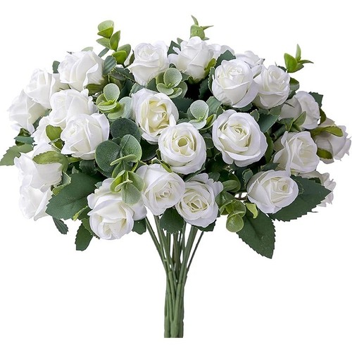 Heads silk rose artificial - heads,