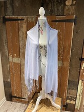 Peony Scarf Tasselled Light