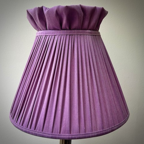 Wisteria purple ruffled top - purple,