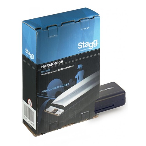 Stagg bjh b20 blues harp - bjh-b20,