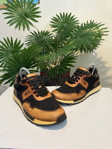 Berluti men leather mesh - berluti,