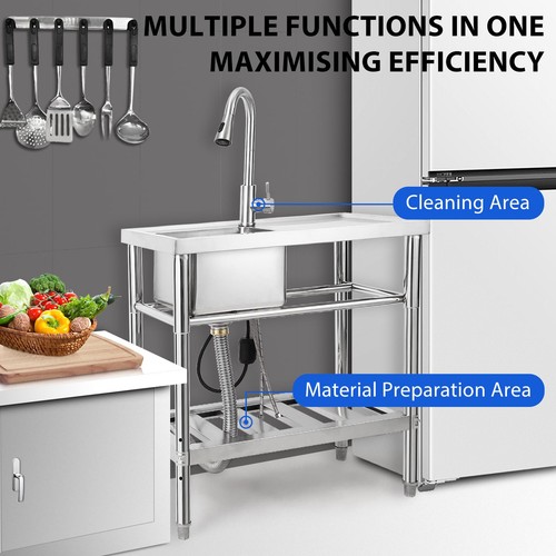 76x41x76cm stainless steel - 76x41x76cm,