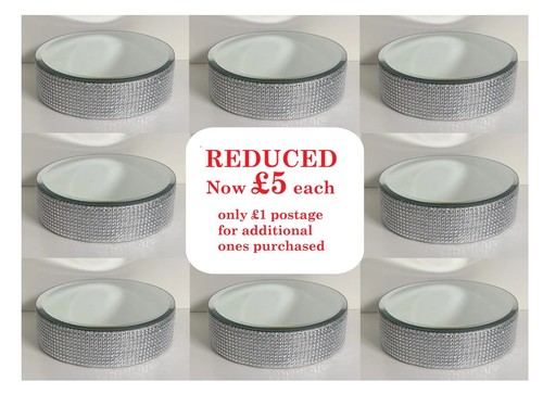 20cm round mirror candle - 20cm,