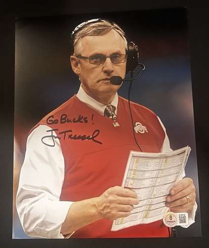 Jim tressel signed - jim, autographed