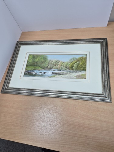 Original framed pastel - , drawing