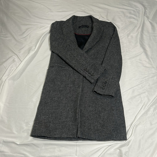Zara woman herringbone wool - zara,