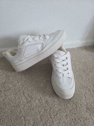 Zara white chunky sneakers