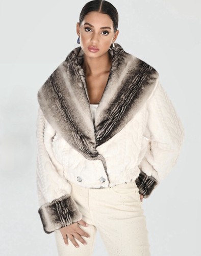 Frank lyman faux fur - lyman,