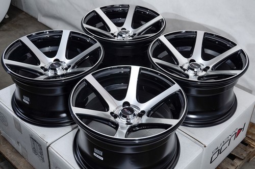15x8 4x100 wheels rim polish - 4x100,