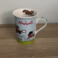 NORMAN THELWELL Run Bees !! Fun Comic Horse Mug by Grays