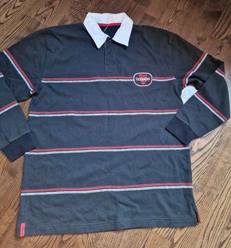 Guinness rugby polo size - , l