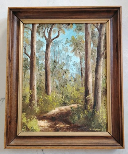 Original vintage oil painting - oil,