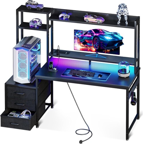 Coleshome gaming desk with - coleshome,