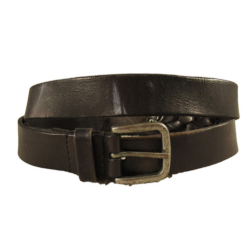 Vintage womens leather belt - womens,