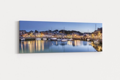 Padstow harbour panoramic