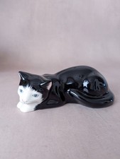 Vintage Black and White Cat