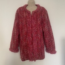 Sigrid Olsen Textured Pink red