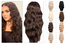 Koko Half Wig 25" Wavy Beach