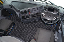 Truck eco leather - leather, floor