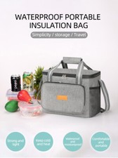 Picnic Lunch Cooler Bag for Camping/BBQ/Family Outdoor Activities 15L