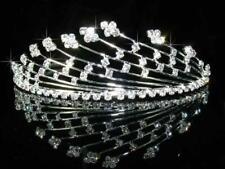 Bridesmaid made with Swarovski Crystal Silver Plated Tiara Wedding Party T088