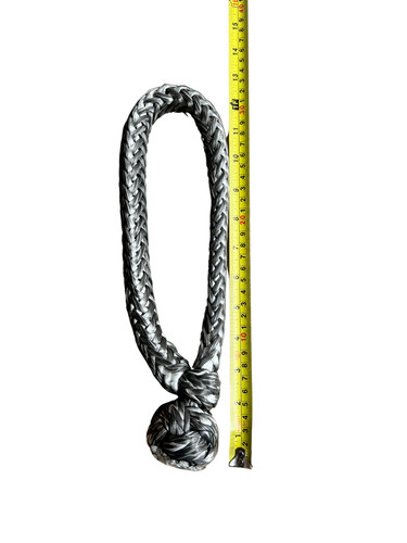 Dyneema soft shackle - dyneema, grey