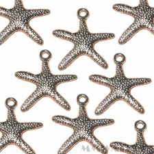 10 TIBETAN ANTIQUE SILVER STAR