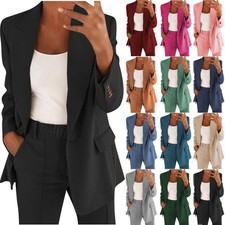 Hot Womens 2-PCS Suit Set Long