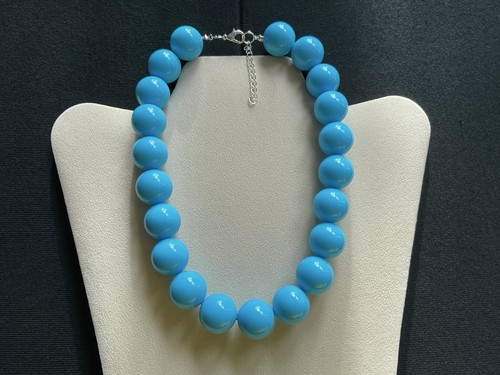 Chunky sea blue - chunky, choker