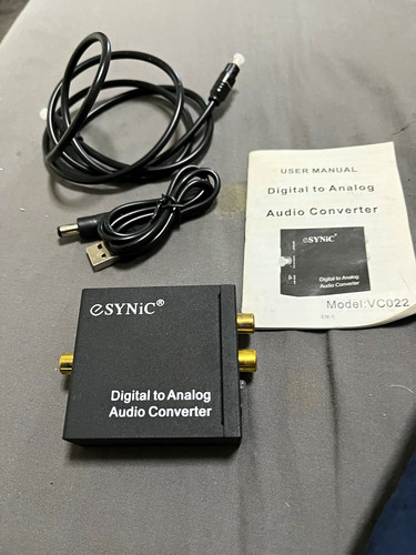 Esynic digital analog audio - digital, to