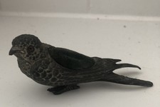Metal Bird Pin Cushion Vintage Antique