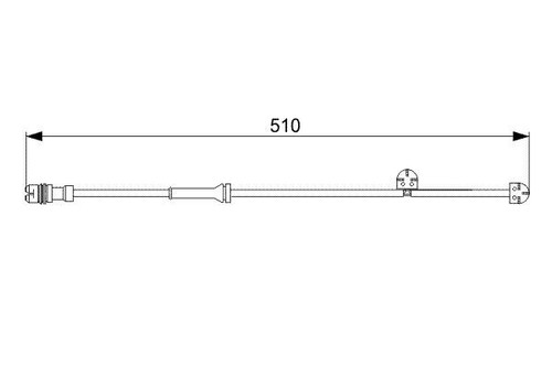 New warning contact brake pad - warning, contact,