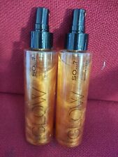 SO.........? GLOW BRONZE BABE SHIMMERING BODY MIST NO COVER 125ML X2