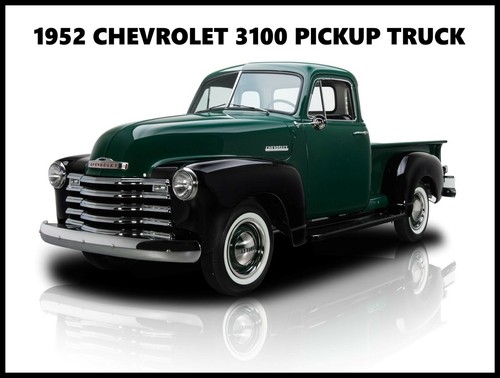 1952 chevrolet 3100 - chevrolet,