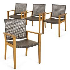 COSTWAY Patio Dining Chairs