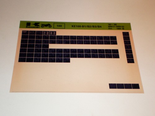 Microfich spare parts