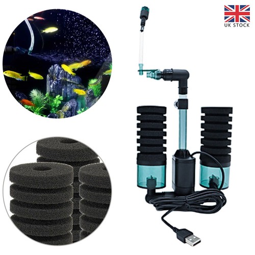 Aquarium double sponge filter - aquarium,