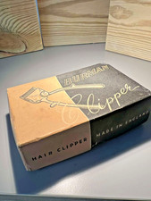 Vintage Burman Hair Clippers with Box 1950's - retro advertising shop display